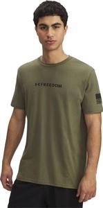 Under Armour Freedom Military футболка с коротким рукавом, Marine Od Green/Black