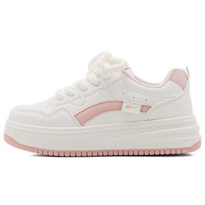Кроссовки WARRIOR Skateboard Shoes Women's Low-Top Beige Pink, розовый