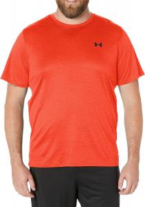 Мужская тренировочная футболка с коротким рукавом Under Armour Vent 2.0, Phoenix Fire (296)/Black