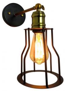 Настенный светильник ohno Leo, металл - 20 х 20 х 20 см