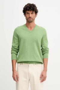 Шерстяной свитер United Colors Of Benetton, зеленый