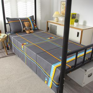 Antarctic Простыня на резинке 230х230 см для матраса 180/200 см, счастливая клетка, мягкая