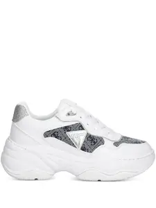 Массивные кроссовки Happy с логотипом GUESS USA, белый