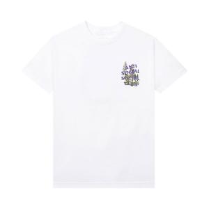 Футболка Anti Social Social Club с люпином, цвет Белый