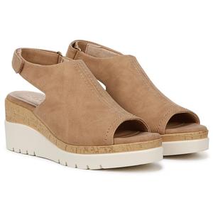 Босоножки на танкетке Giselle от Soul Naturalizer, birchwood brown faux nubuck