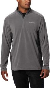 Columbia Men's Klamath Range Ii Half Zip, City Grey/Shark