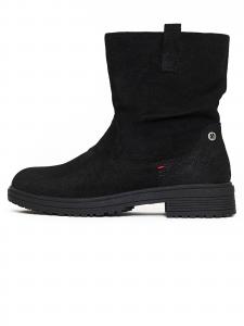 Minnetonka Черные шнурованные ботинки 'Joli'