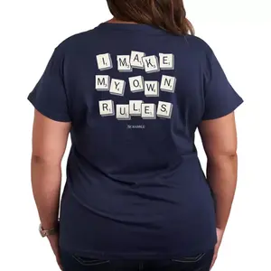 Плюс графическая футболка с надписью "Создай свои правила" от Hasbro, синий