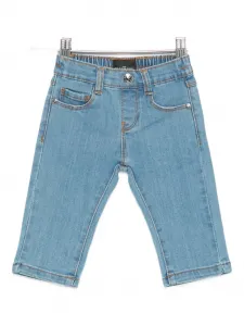 Джинсы с логотипом John Richmond Junior, синий