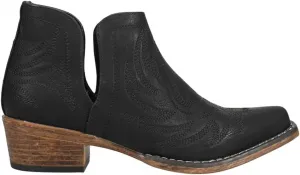 Женские повседневные ботинки Roper Ava с леопардовым узором, открытым носком, низким каблуком 1-2" - серый, черный