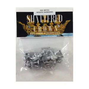 Британская пехотная перестрелка, WWI Shattered Crown Miniatures - British (28mm)