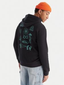 Свитшот comfort fit EQYFT05126 Quiksilver, черный