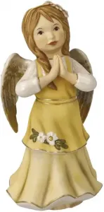 Фигурка ангела Goebel "Ангел-хранитель" рождественская 7,5х16х8 см, цвет bunt