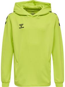 Пуловер с капюшоном Hummel Verstellbare Taille Hoodie Hmlcore Multisport Kinder, цвет LIME POPSICLE