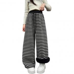 Детские спортивные штаны для зимы и осени подростковые для зимы, весны и осени Disney, Greige Fleece-Lined