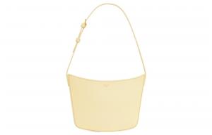 CELINE Кожаная сумка через плечо женская солнечно-желтая