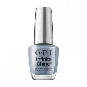 Стойкий лак для ногтей OPI Infinite Shine Dark Crème Finish, непрозрачный синий лак для ногтей Pure Jean-ius, 0,5 жидк. унции