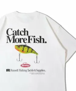 Футболка Russell x Berkley Warpig Heavy Cotton Jersey S/ST (мужская) Select Brands, цвет White