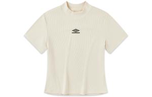 Футболка женская с втачными рукавами Umbro, жемчужно-белая