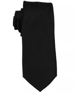 Мужской атласный однотонный галстук ConStruct, черный