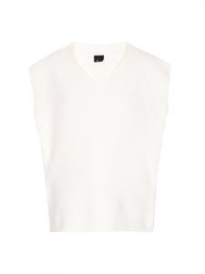 Свитер-жилет DreiMaster Klassik Pullunder, цвет Wollweiss