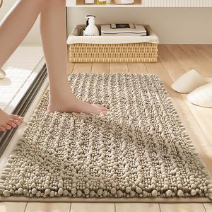 Dajiang Ковер 50x80 см для ванной, абсорбирующий, плюшевый, набор из 2 штук