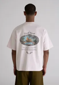 Футболка с принтом grand pool Prohibited, Rose