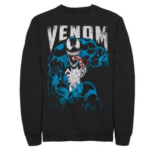 Мужской потертый свитшот Venom Marvel