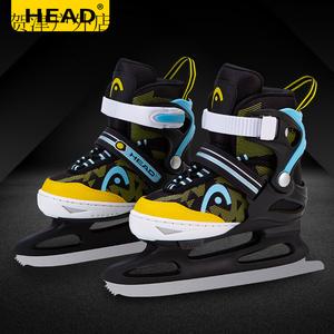 HEAD OVER HEELS детские регулируемые коньки для фигурного катания для начинающих, черные, размер M [36-41], длина стопы 20.5-25 см