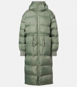 Пуховик с капюшоном Adidas by Stella McCartney, Stone Green