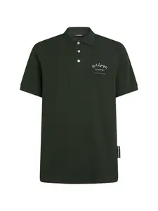 Рубашка поло из ткани пике Karl Lagerfeld, зеленый