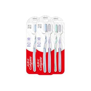 Нежные зубные щетки для деликатного ухода с мягкой щетиной COLGATE