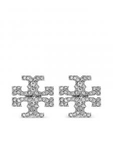 Серьги Tory Burch Kira, серебристый