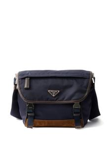 Prada маленькая сумка на плечо Re-Nylon, синий