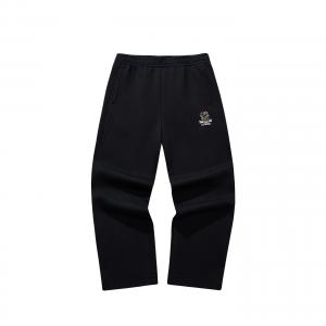 Anta Мужские базовые черные вязаные спортивные штаны Good Things Happen