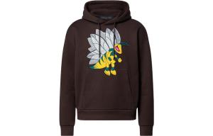 Толстовка мужская Louis Vuitton с принтом, коричневый