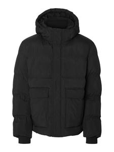 SELECTED Зимняя куртка 'SLHAnders' в черном цвете