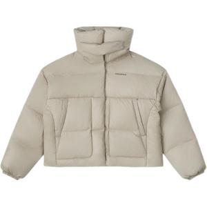 Converse Женская пуховая куртка цвета хаки, Khaki