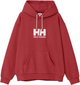 Толстовка унисекс для взрослых HELLY HANSEN HM32571 с нашивкой и логотипом HH, красный