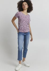 Футболка с принтом Ichi Ihlisa ICHI, лавандовый туман