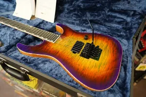 ESP USA M-I NTB FR Lynch Burst 6-струнная электрогитара с жестким кейсом (2024)