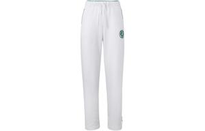 Трикотажные спортивные штаны женские белые Adidas