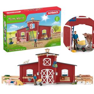 SLH42606 Schleich Farm World - Большой сарай с животными и аксессуарами, набор из 3+ фигурок