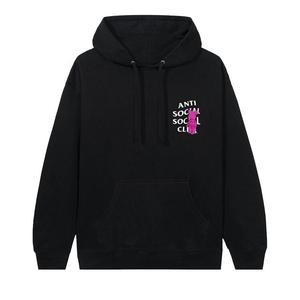 Худи Anti Social Social Club Bearbrick Hoodie Black, черный