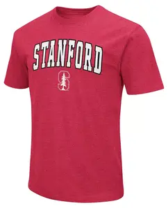 Мужская футболка Colosseum Stanford Cardinal малиновая
