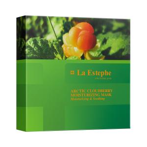 Маска для лица Nordic Cloudberry успокаивающая, увлажняющая и питающая 5 шт/уп LaEstephe