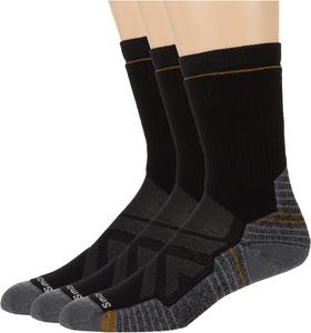 Комплект из 3 комплектов перчаток Performance Hike с подушками Crew Smartwool, черный