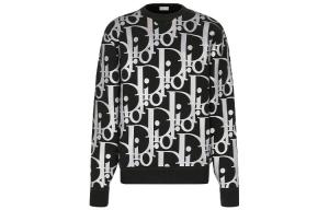 Мужской свитер Dior, черный/белый