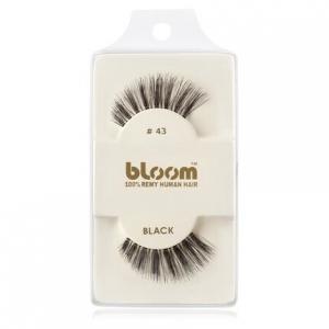 Накладные ресницы Bloom Natural №43 (черные) - 1 см