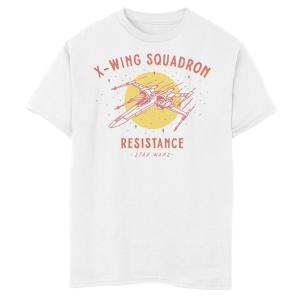 Футболка с рисунком X-Wing Squadron для мальчиков 8–20 лет «Звездные войны. Скайуокер. Восхождение» Star Wars, белый